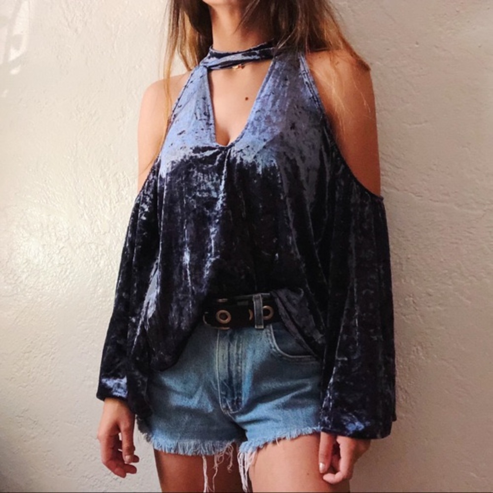 American Eagle Outfitters Sapphire Blouse